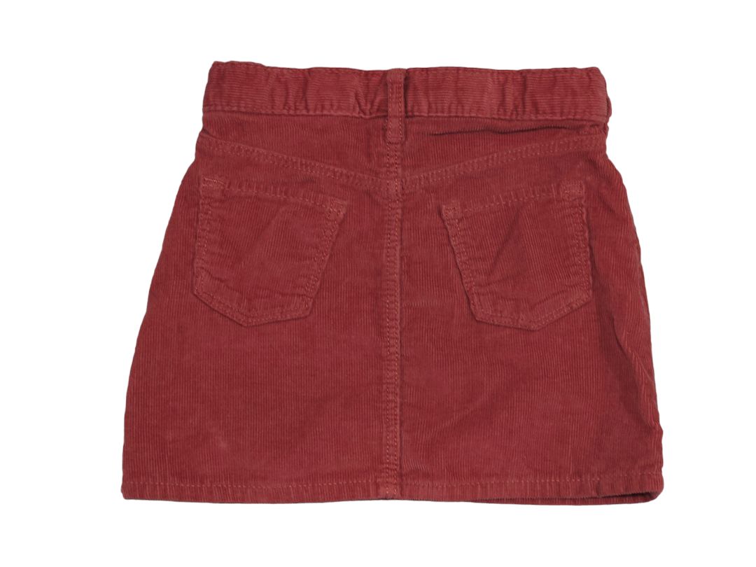 Falda de pana roja de Old Navy, 3T