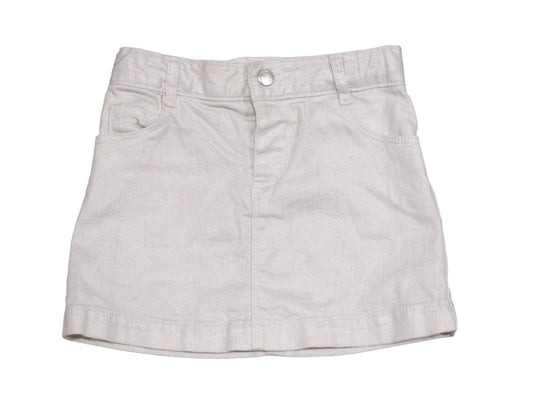 Old Navy - Gray Metallic Denim Skirt, 4T