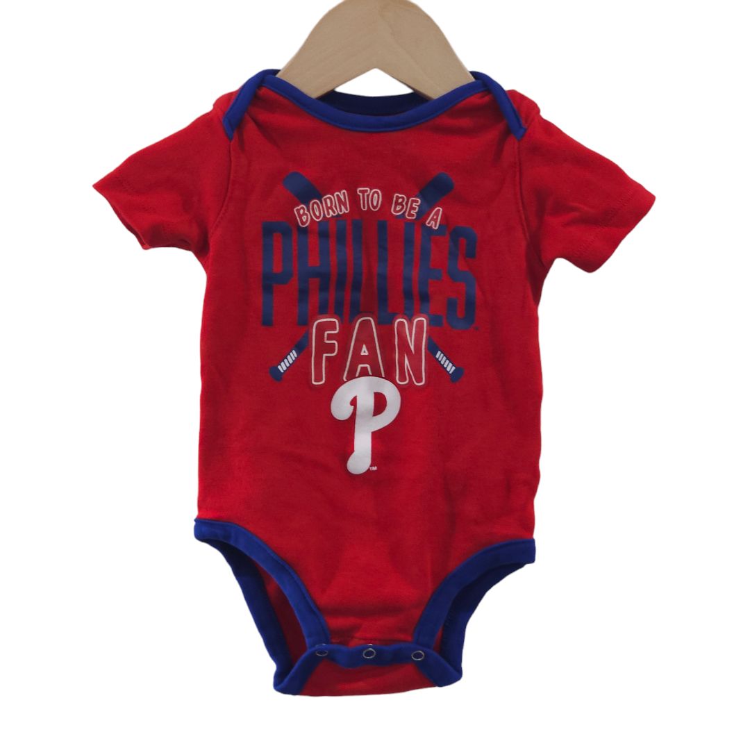 Body de niño de los Philadelphia Phillies de la MLB, paquete de 3, 12 meses