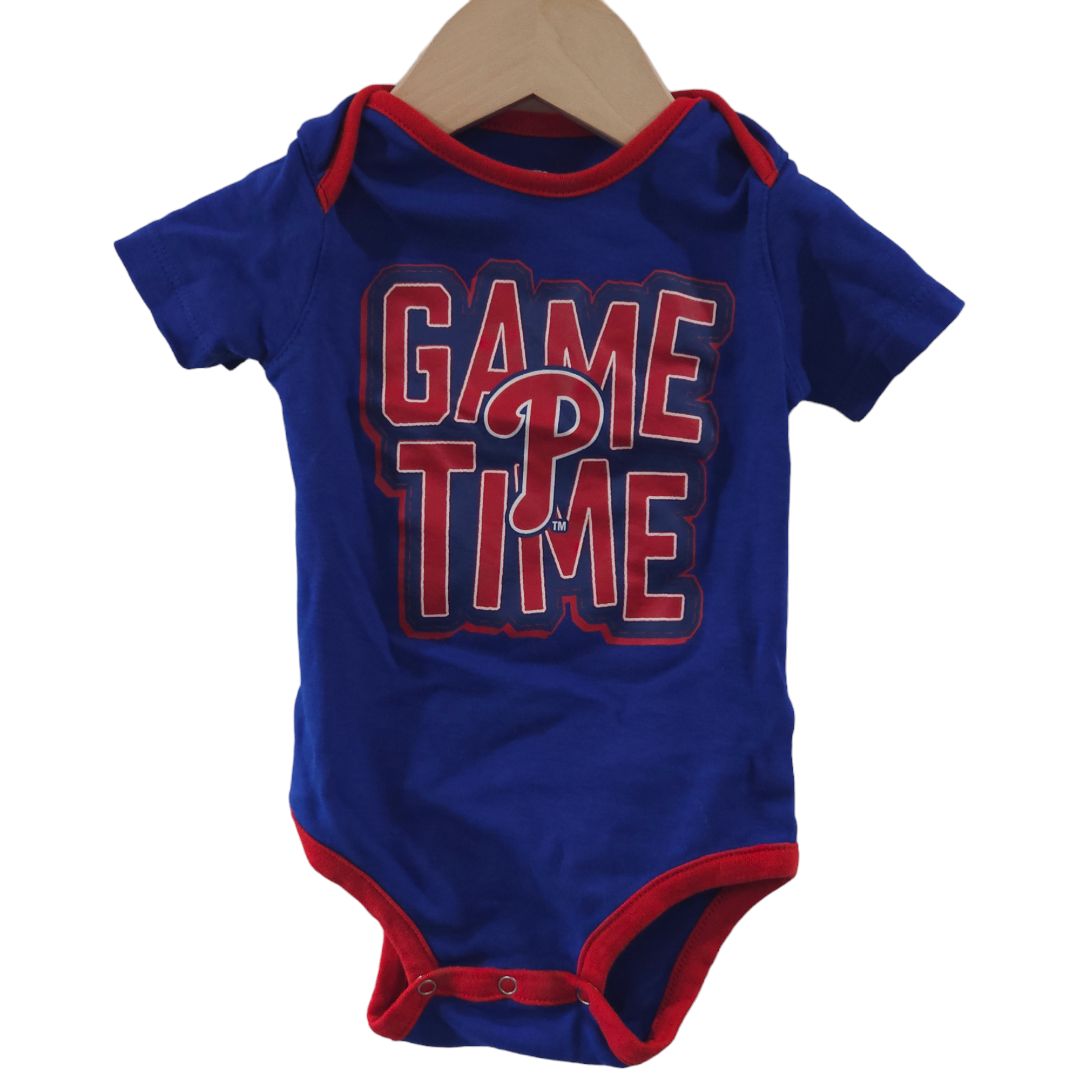 3 Pack MLB Philadelphia Phillies Boys' Bodysuit, 12m