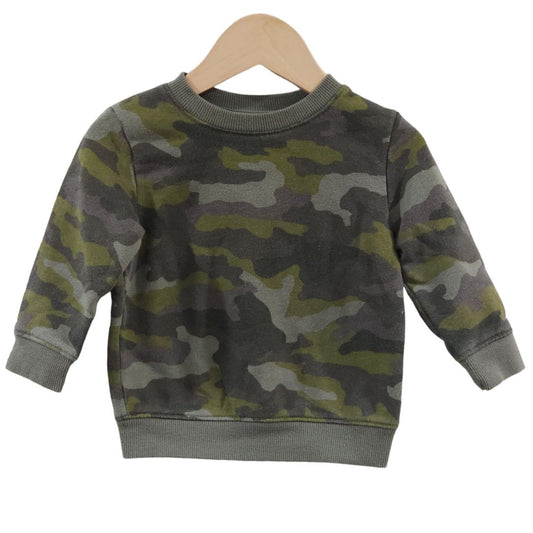 Cat &amp; Jack - Sudadera camuflaje verde, 12 m