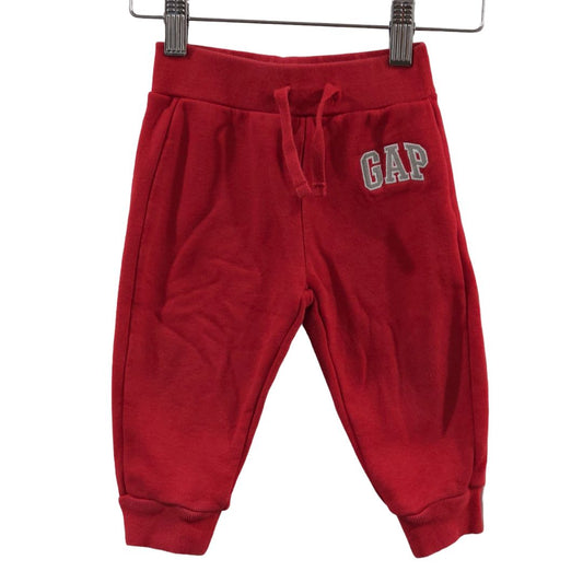 Gap - Pantalones deportivos rojos sin cierres, 12-18 m