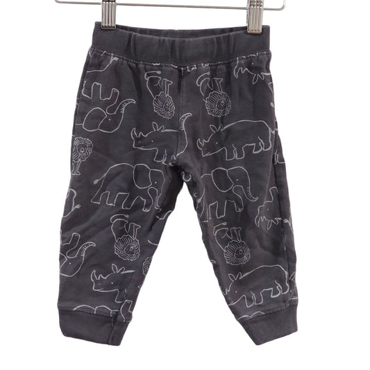 Just One You - Gray Zoo Animals Pull-On Pants, 12 m