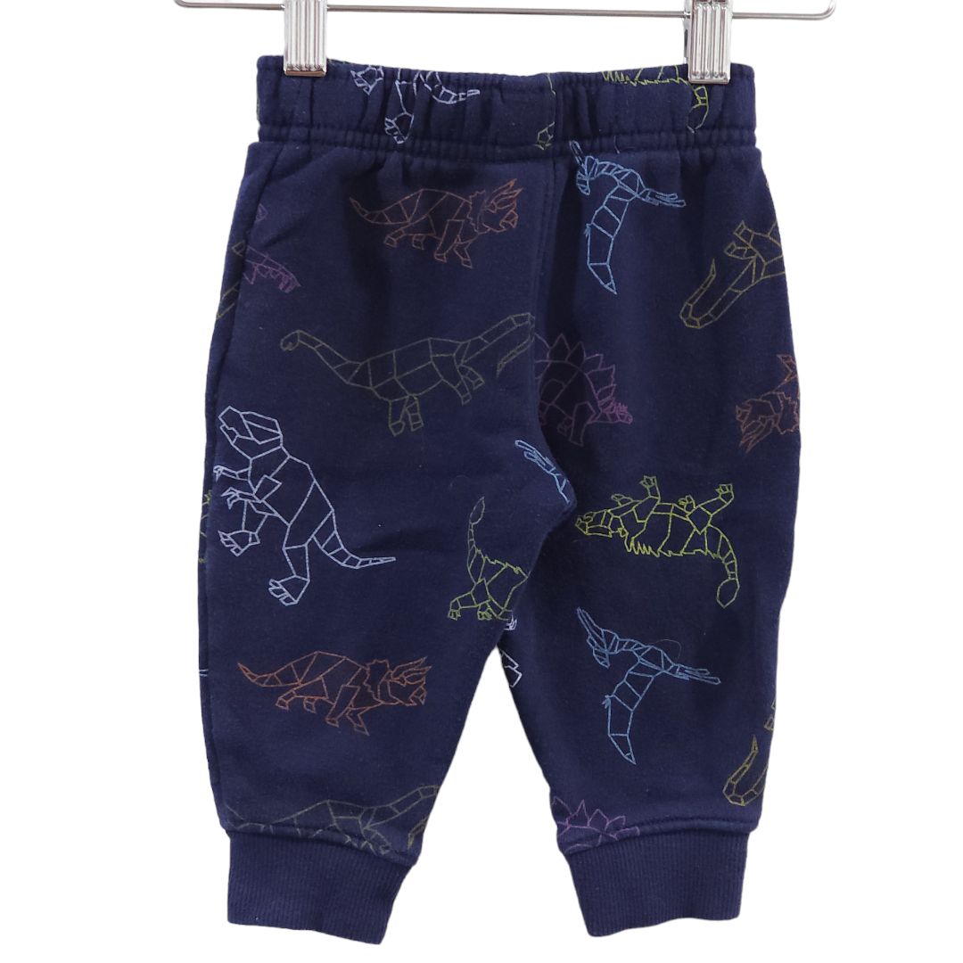 Cat &amp; Jack - Pantalón deportivo con diseño de dinosaurio azul, 12 m