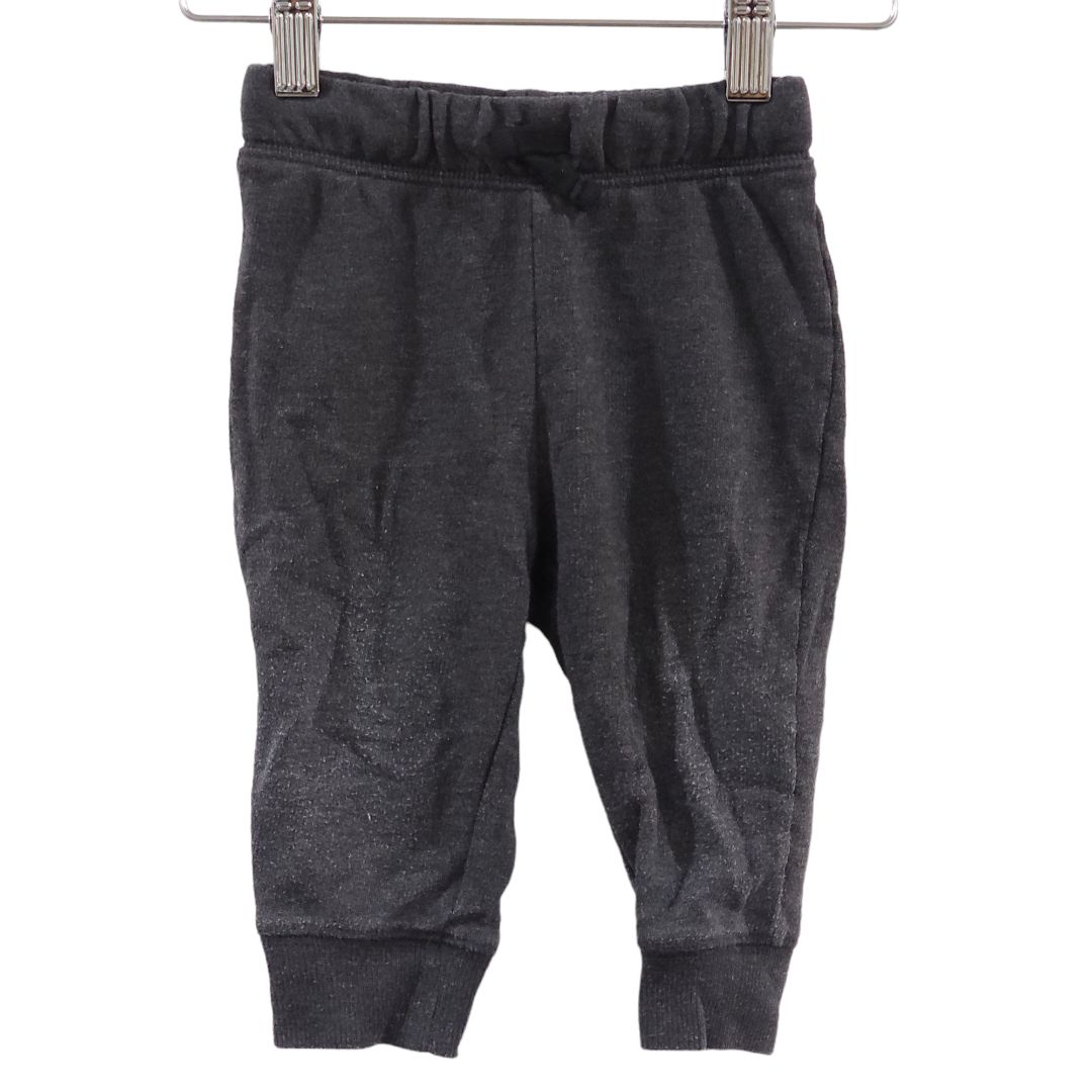 Jumping Beans - Gray Pull-On Pants, 12 m