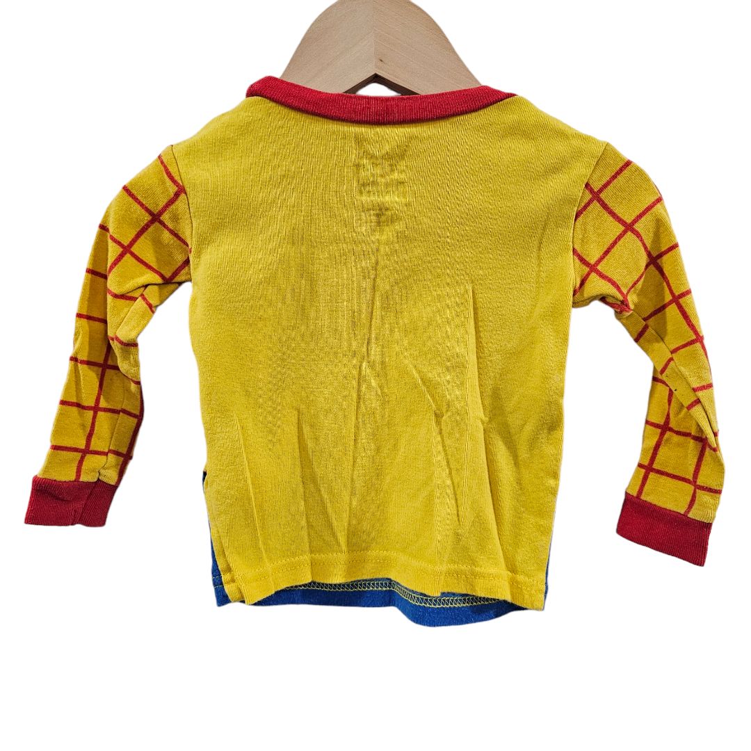 Disney - Pijama de Woody de Toy Story de 2 piezas en color azul, 18 m