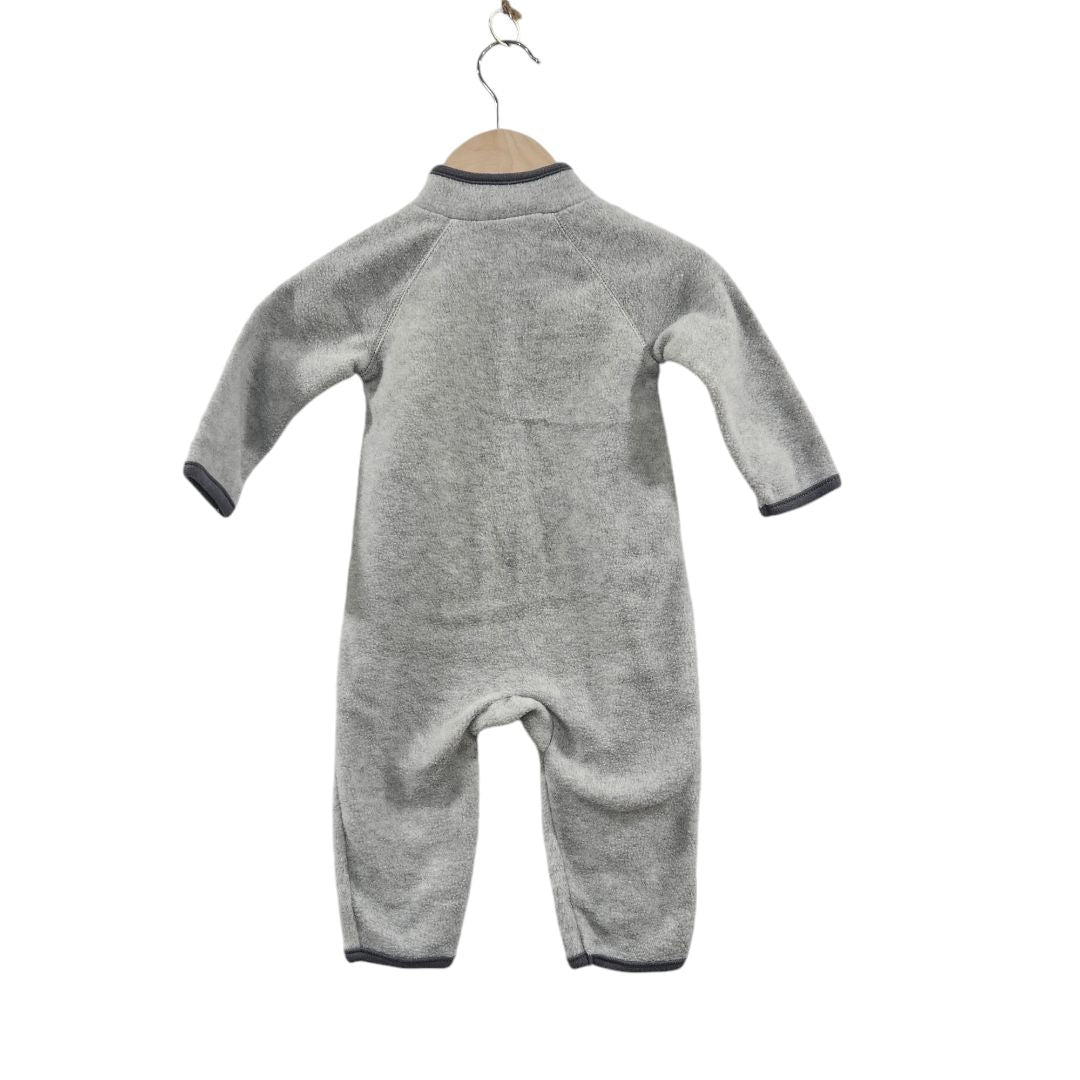 Carter's - Gray Wolf Fleece Jumpsuit, 6 m