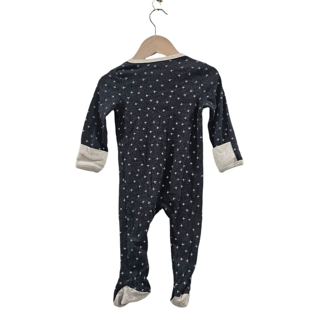 Cloud Island - Pijama con patas grises, 6-9 m