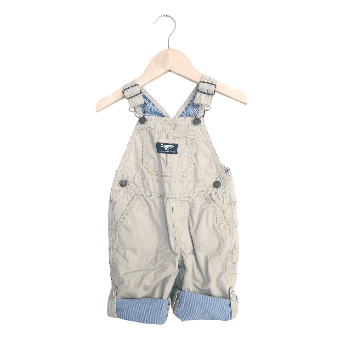 OshKosh B'gosh - Khaki Overall, 9 m