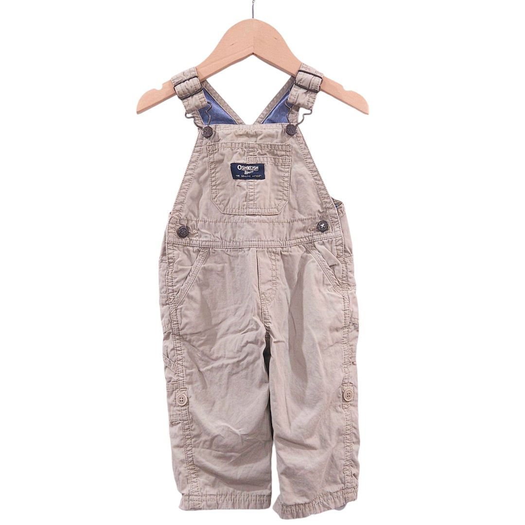 OshKosh B'gosh - Khaki Overall, 9 m