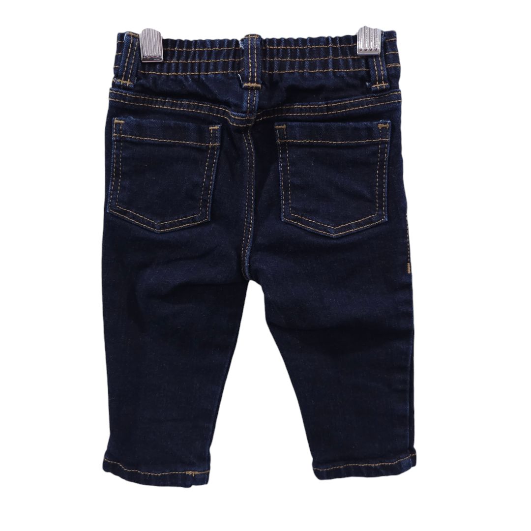 Old Navy - Vaqueros elásticos azules, talla 6-12 m