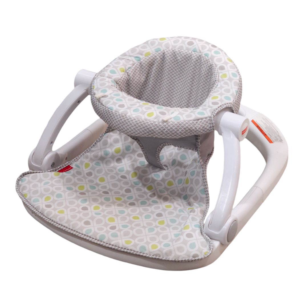 Fisher-Price - Gray Sit-Me-Up Floor Seat