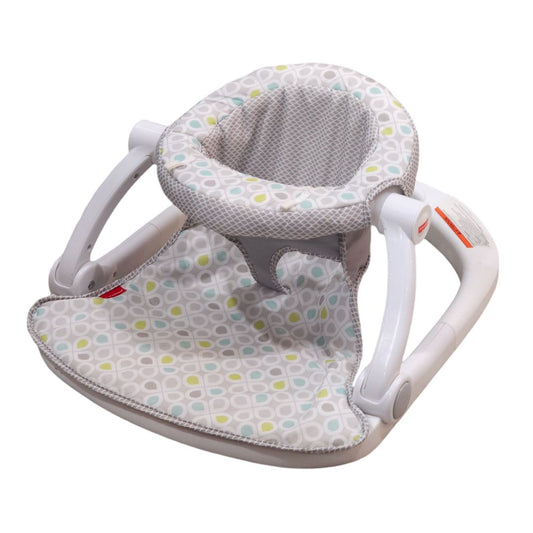 Fisher-Price - Asiento de suelo gris Sit-Me-Up