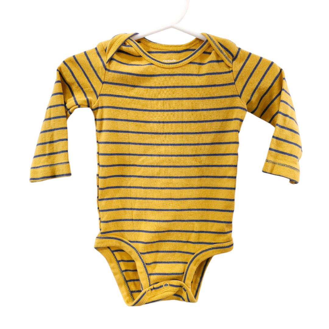 Carter's - Assorted Pack of Four Long Sleeve Bodysuits, 6 m