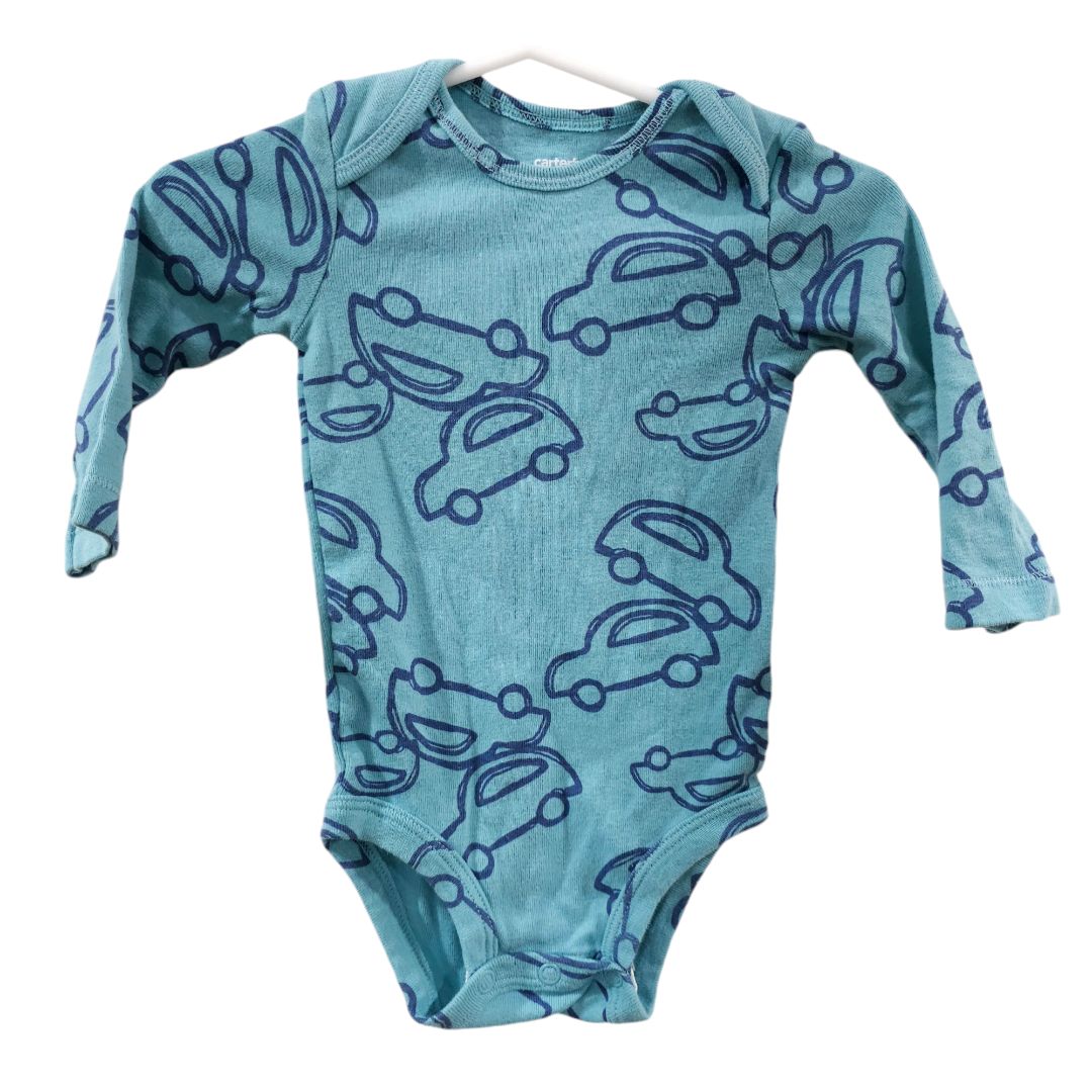 Carter's - Assorted Pack of Four Long Sleeve Bodysuits, 6 m