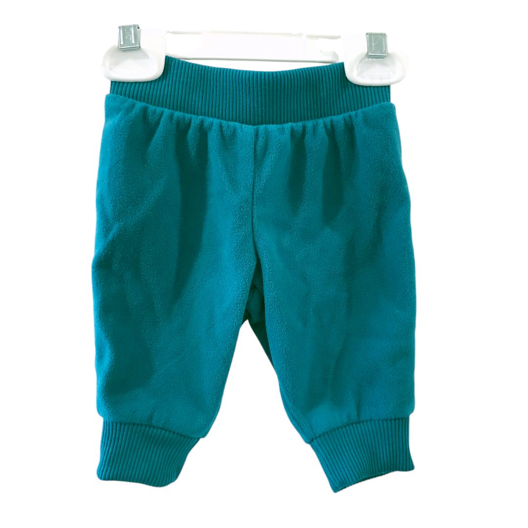 Carter's - Conjunto surtido de tres pantalones de polar sin cierres, de 0 a 3 meses