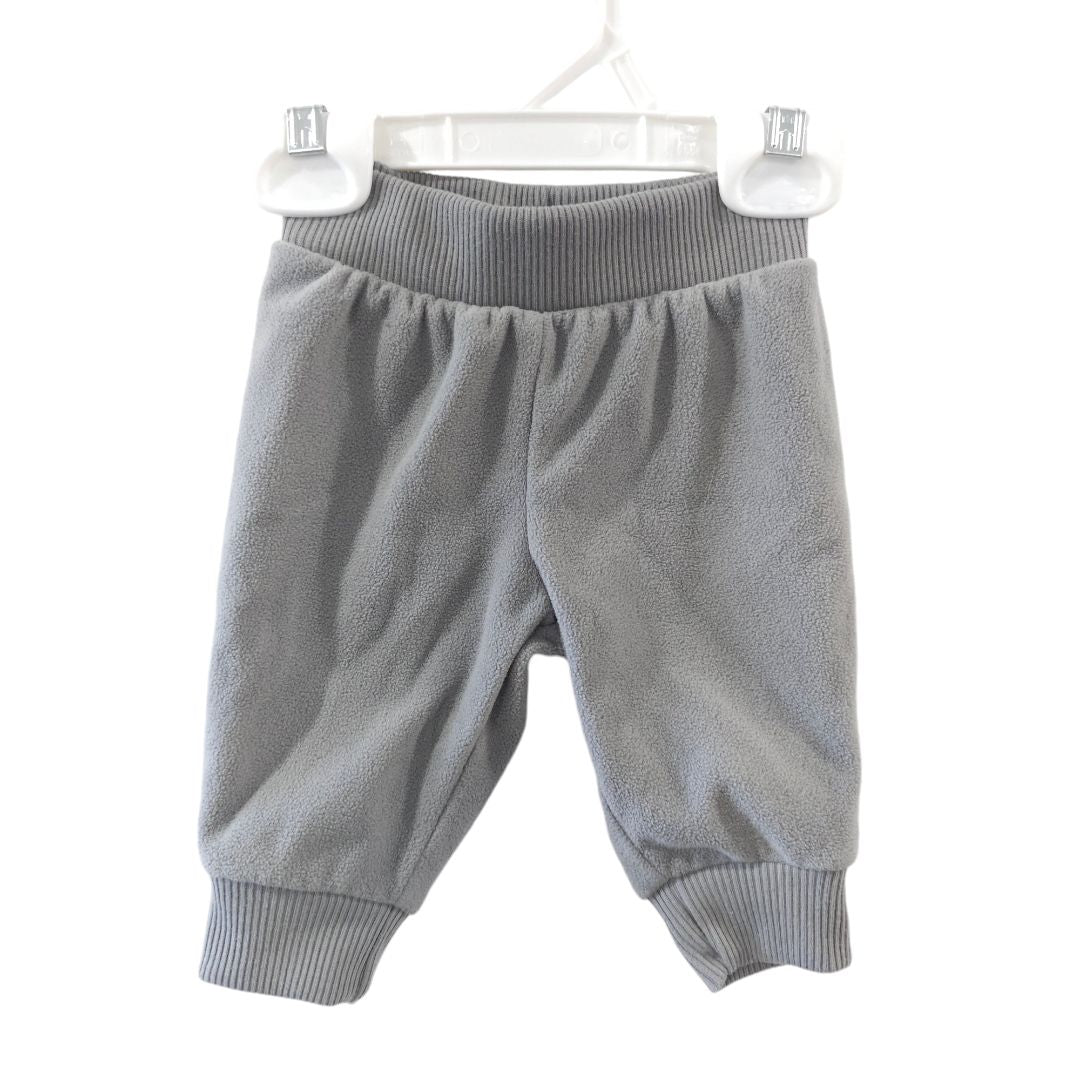 Carter's - Conjunto surtido de tres pantalones de polar sin cierres, de 0 a 3 meses