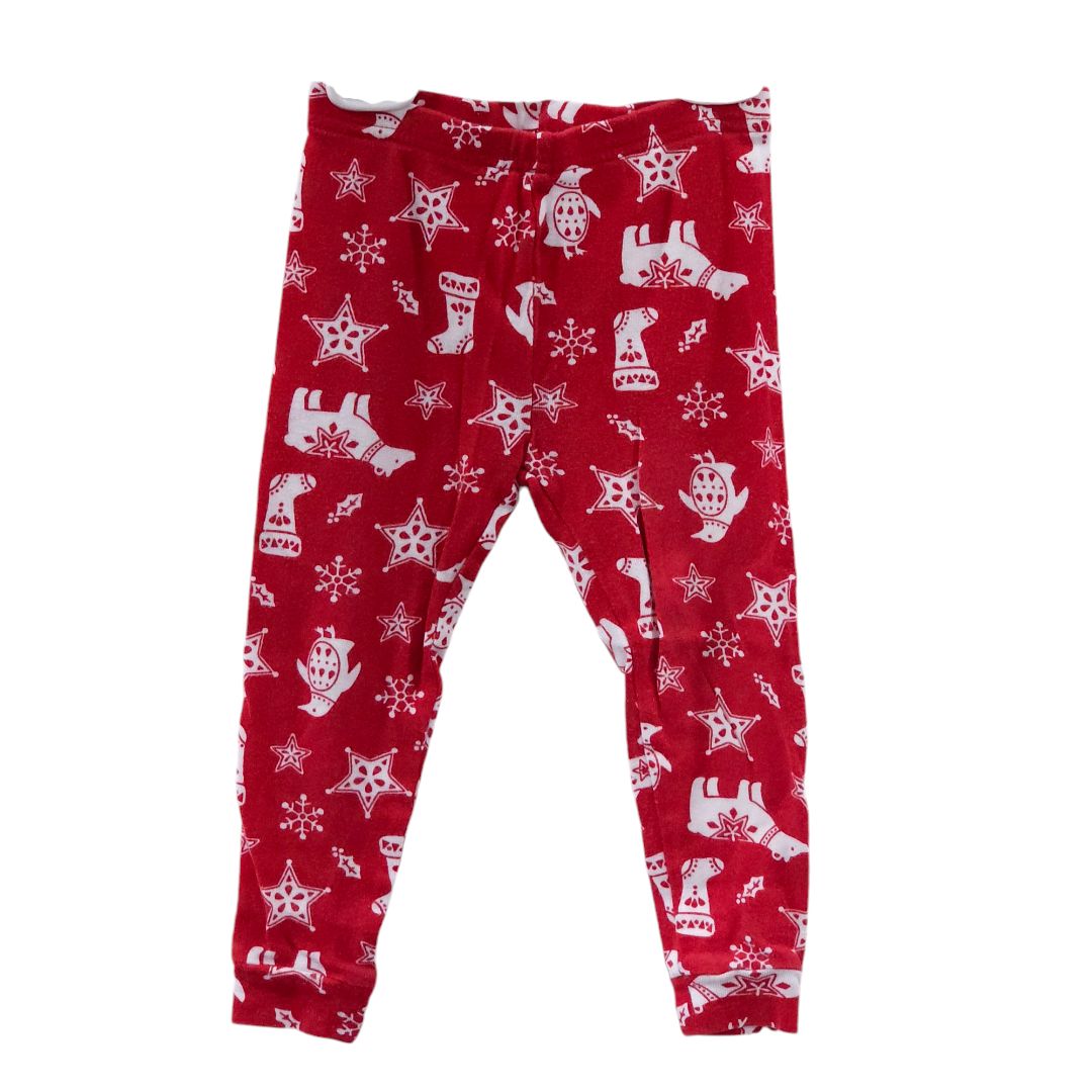 Carter's - Red Holidays Print Pajama, 24 m