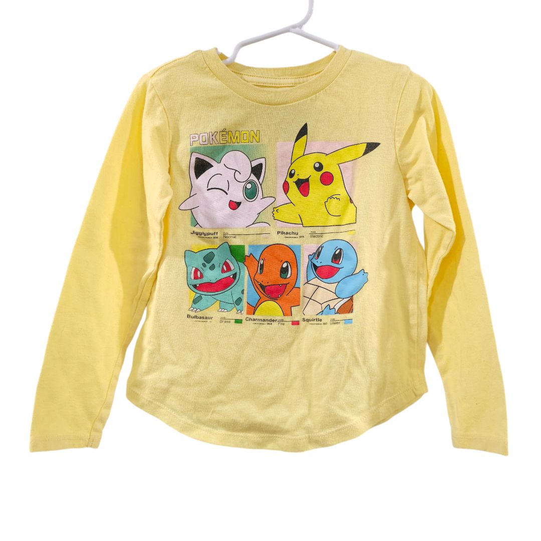 Pokemon - Yellow Long Sleeve T-Shirt, 4/5