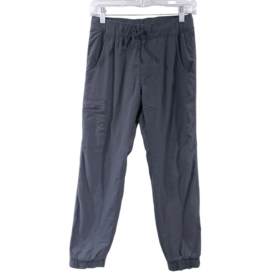 Pantalones impermeables con forro polar gris (nuevos), 10/12