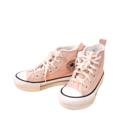 Converse - Chuck Taylor rosa con forro polar, 11