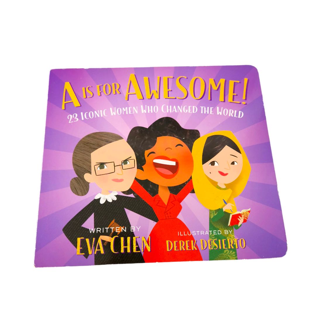 A is for Awesome! Hardcover Book