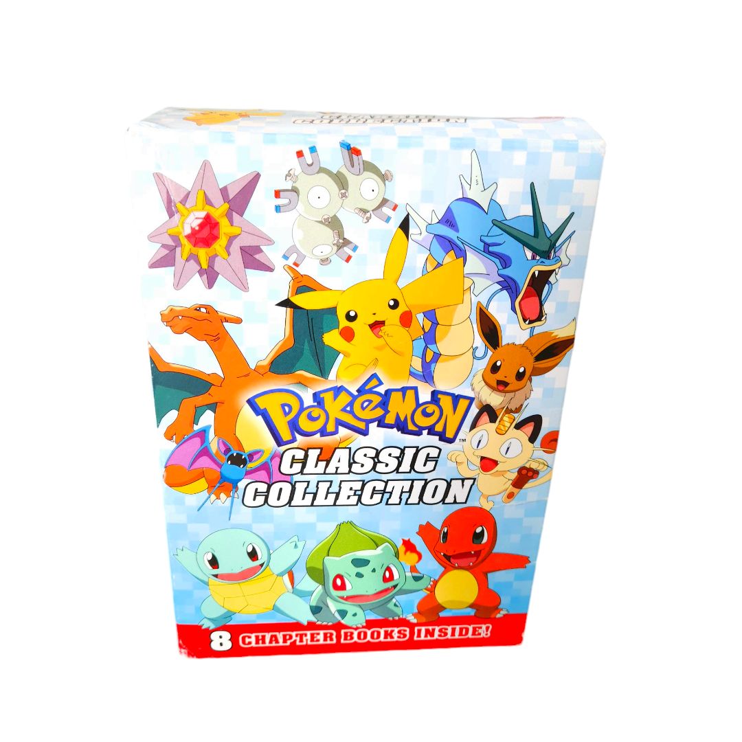 Colección clásica de Pokémon, 8 libros de capítulos