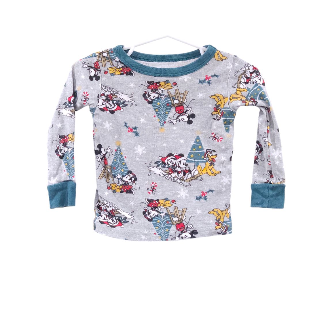 Disney Junior - Pijama gris de Mickey y sus amigos, 18 m