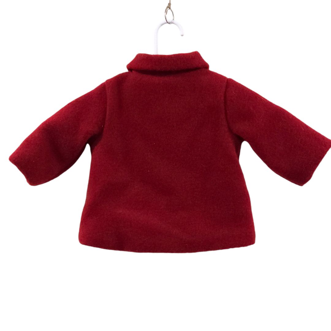 Carter's - Red Fleece-Lined Peacoat, 3 m