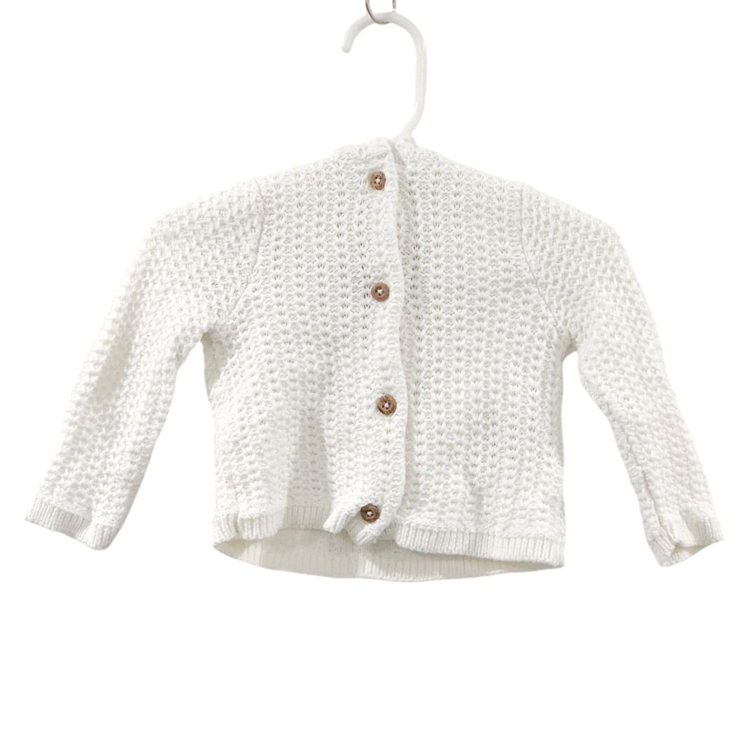 Tommy Bahama - Suéter de punto blanco con capucha, 0-3 m