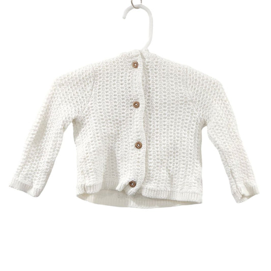 Tommy Bahama - White Knitted Sweater with Hoodie, 0-3 m