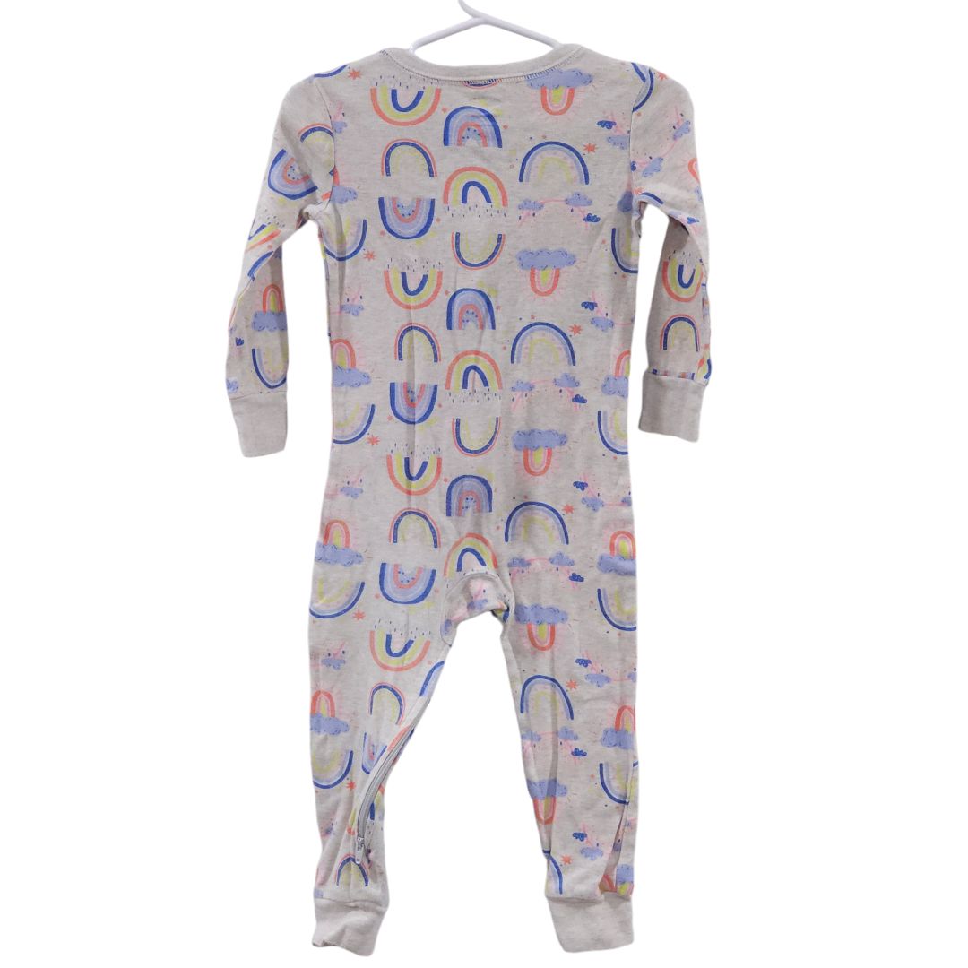 Old Navy - Gray Rainbows Pajama, 2T