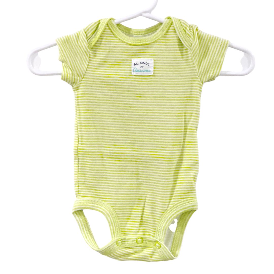 Simple Joys - Assorted Pack of Three Bodysuits, Newborn