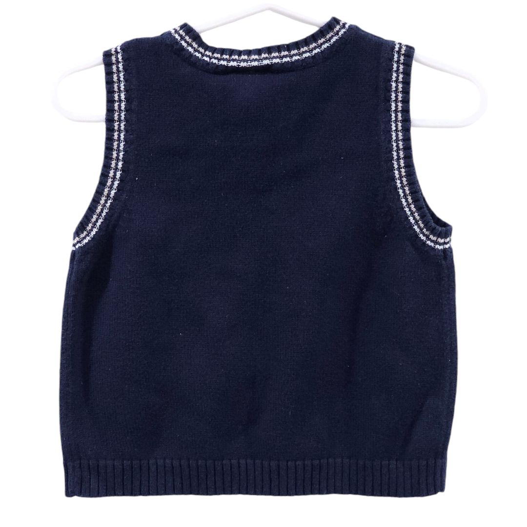 Chaleco de punto azul de Old Navy, 12-18 m