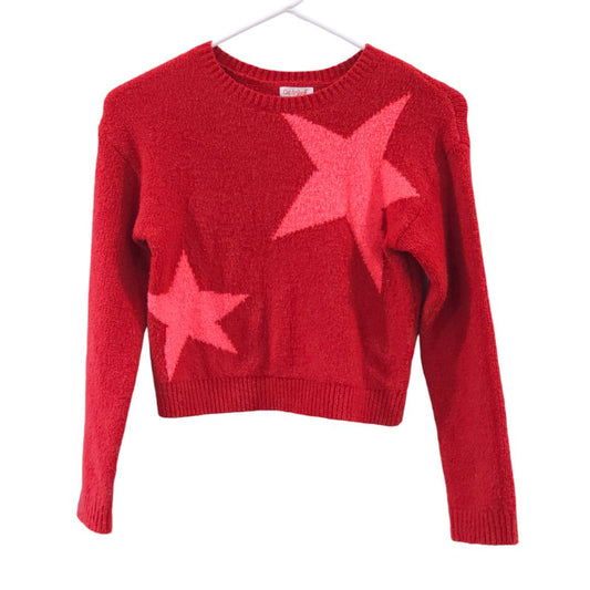 Cat & Jack - Red Stars Sweater, 8