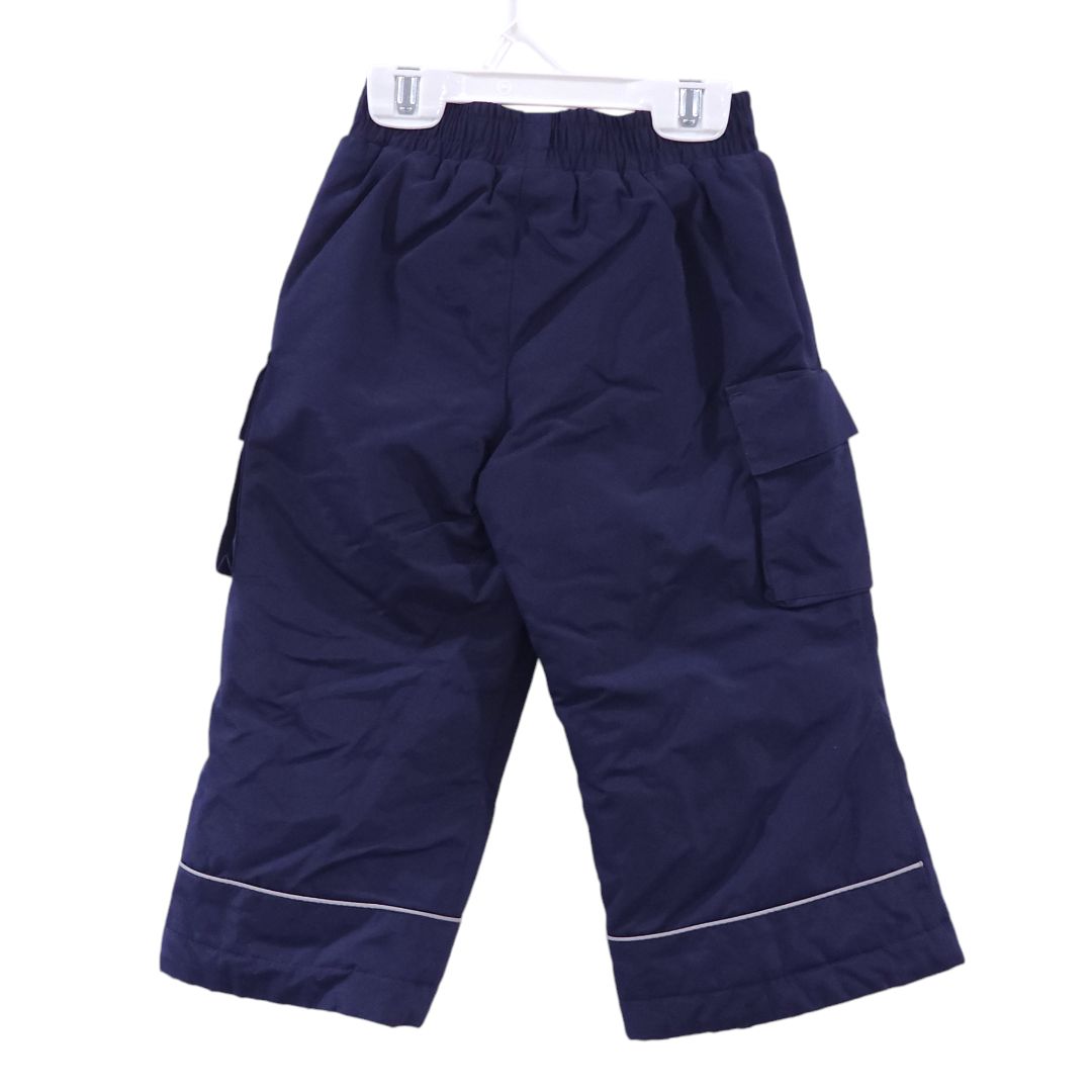 Hanna Andersson - Blue Snow Pants with Pockets, 3T