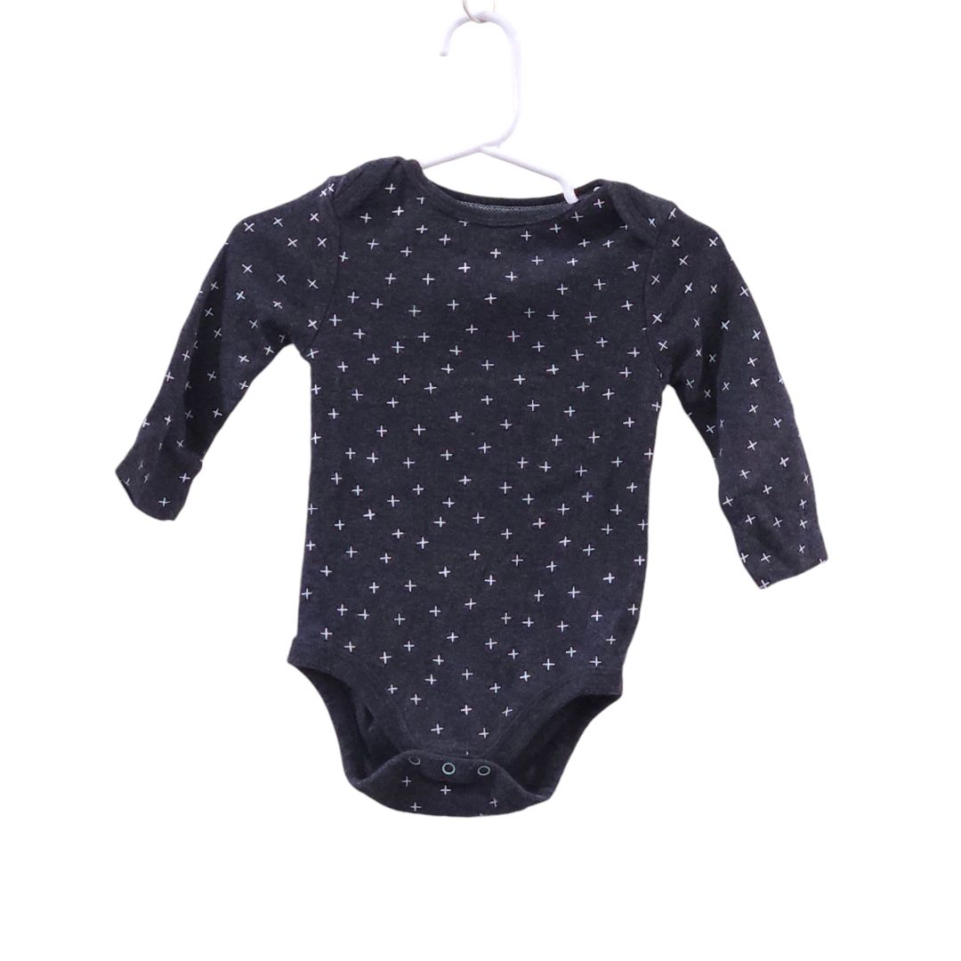 Cloud Island - Assorted Pack of Three Bodysuits, 6-9 m