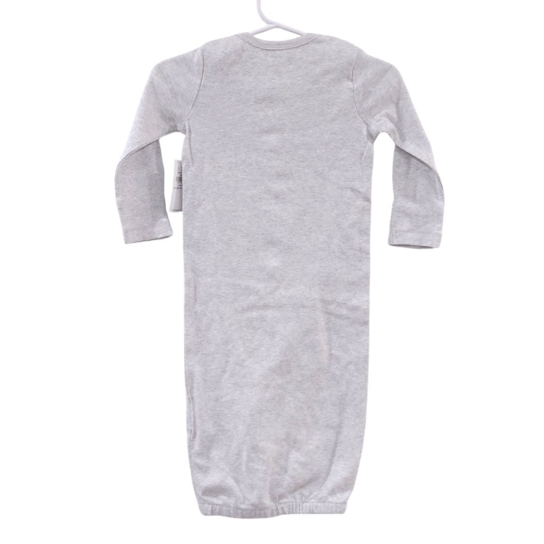 Pijama tipo bata gris de Old Navy, nuevo con etiqueta, talla 6-9 meses