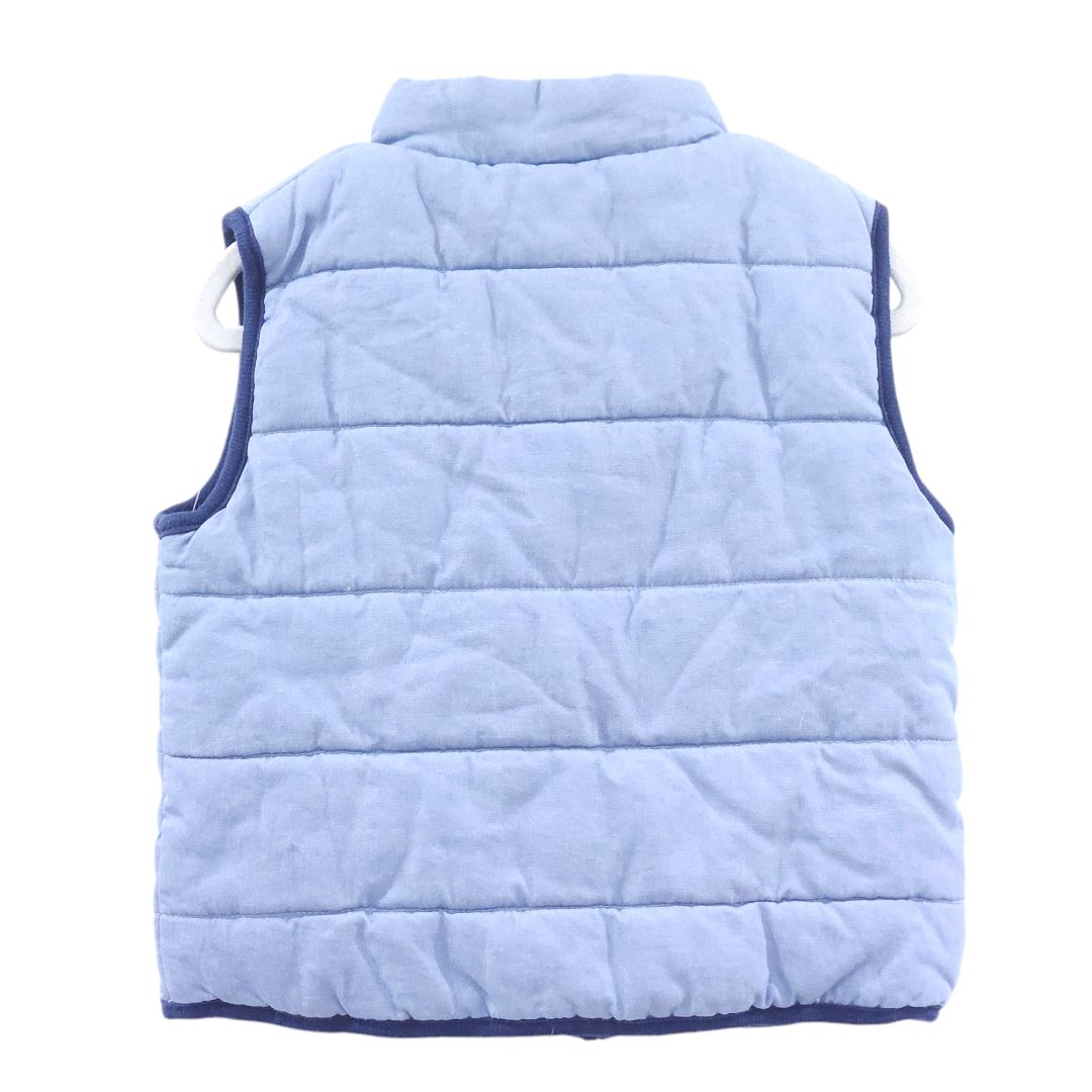 Calvin Klein - Blue Quilted Vest, 18 m