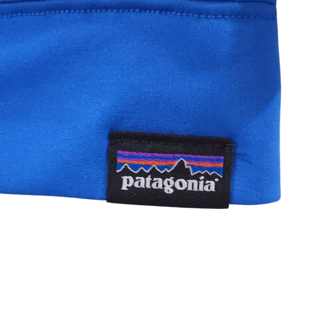 Patagonia - Blue Capilene Hooded Sunshirt, 12-18 m