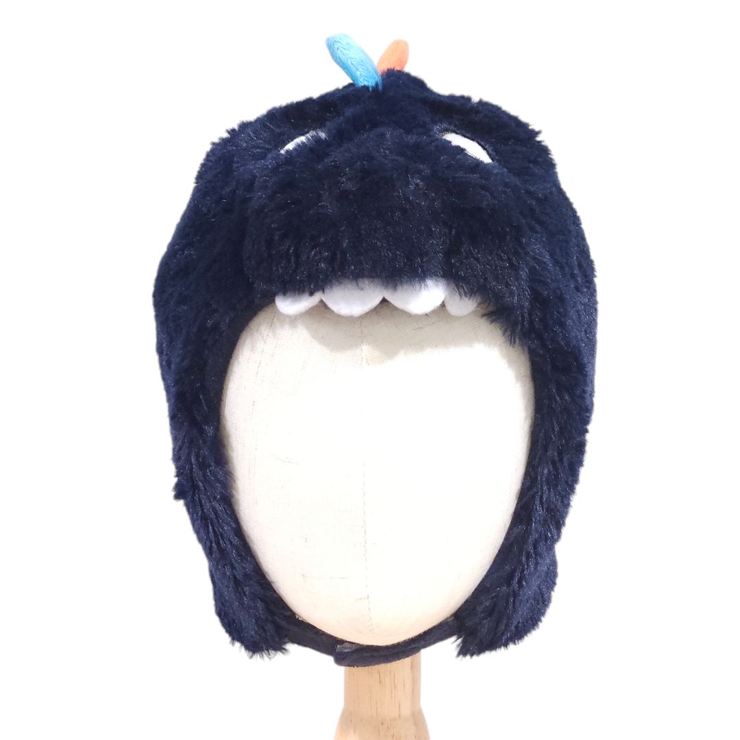 The Children's Place - Gorro de invierno con dinosaurio azul, 6-12 meses