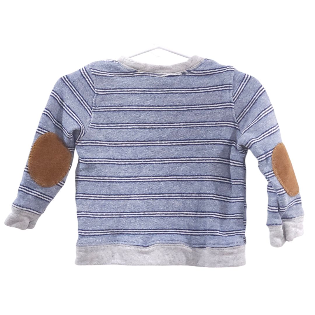 Carter's - Blue Stripes Sweatshirt, 12 m