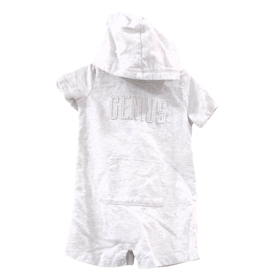 Carter's - Gray Hooded Romper, 18 m