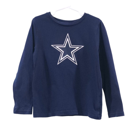 NFL - Blue Dallas Cowboy Long Sleeve Shirt, 5/6