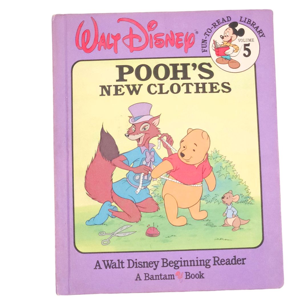 Walt Disney -  "Pooh's New Clothes"