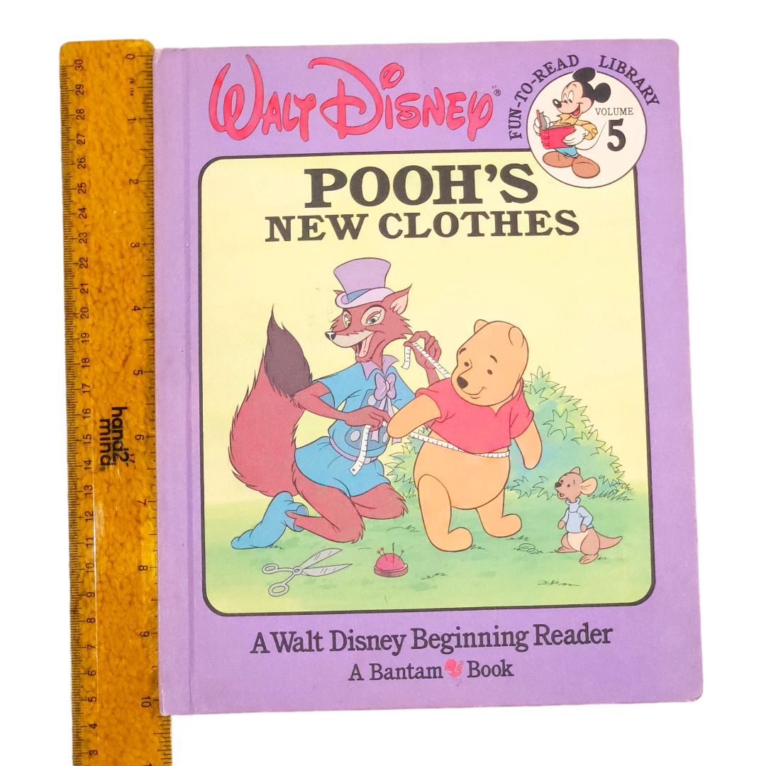 Walt Disney -  "Pooh's New Clothes"