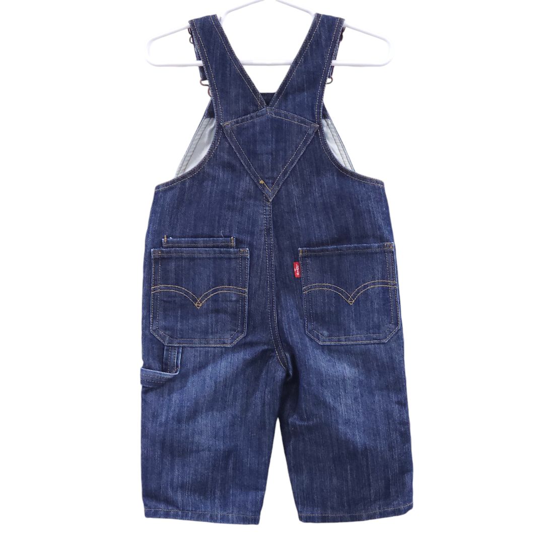 Levi's - Blue Denim Shortalls, 12 m