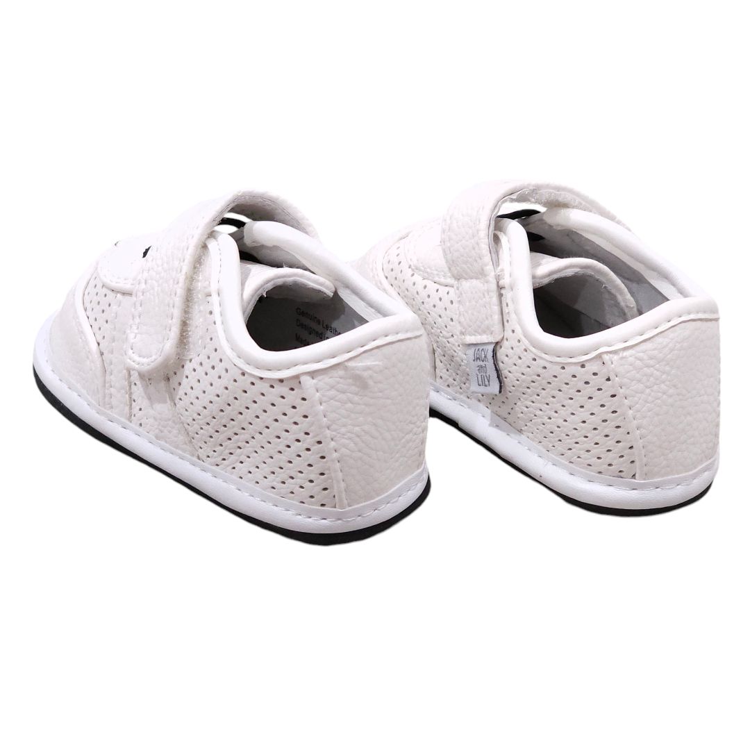 Jack and Lily - White Shoes, 6-12 m