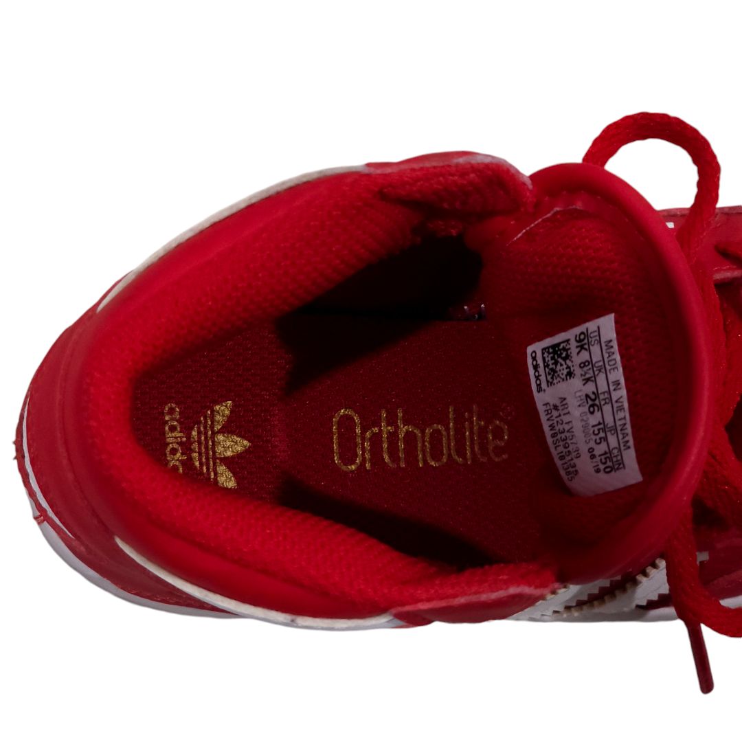 Adidas - Red Hard Court High Shoes, 9 K