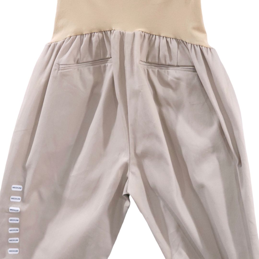 Motherhood Maternity - Khaki Straight Maternity Pants, Medium